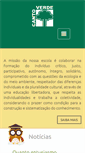 Mobile Screenshot of escolacantoverde.com.br